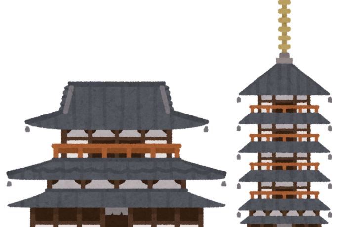 法隆寺　五重塔