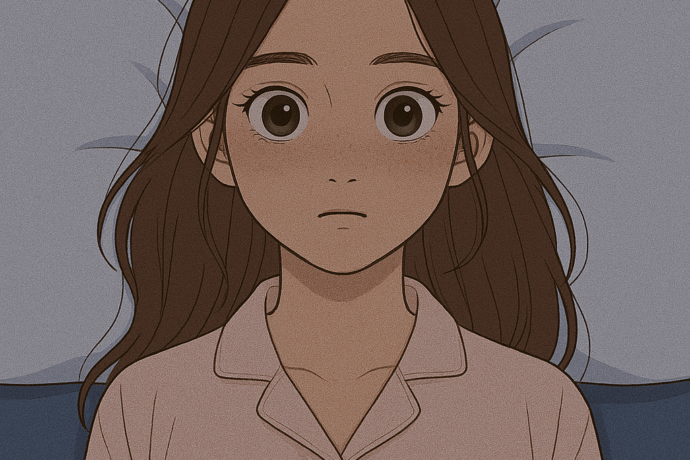 夜に眠れない